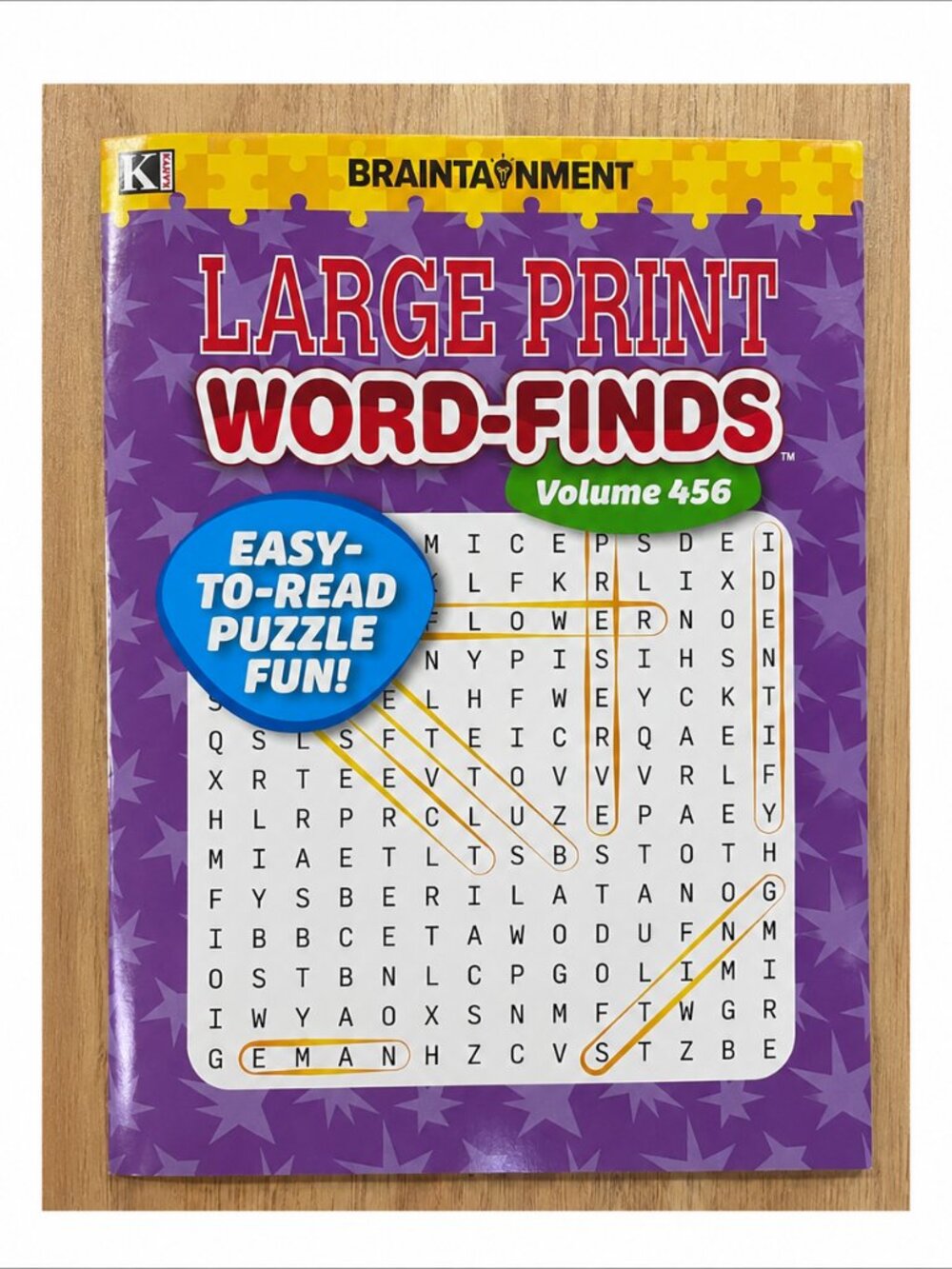 Large Print Word Finds Volume 456 Easy to Read Puzzle Book Brain Games